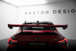 [Carbon] Maxton Carbon Spoiler With Internal Brackets Uprights + LED for BMW M2 G87