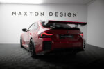 [Carbon] Maxton Carbon Spoiler With Internal Brackets Uprights + LED for BMW M2 G87
