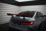 [Carbon] Maxton Carbon Spoiler With Internal Brackets Uprights + LED za BMW M3 G80 / M340i G20 / 3 M-Pack G20 / 3 Standard G20