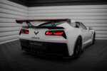 [Carbon] Maxton Carbon Spoiler With Internal Brackets Uprights + LED za Chevrolet Corvette Stingray / Grand Sport C7