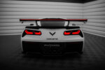 [Carbon] Maxton Carbon Spoiler With Internal Brackets Uprights + LED za Chevrolet Corvette Stingray / Grand Sport C7