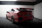 [Carbon] Maxton Carbon Spoiler With Internal Brackets Uprights + LED za Honda Civic SI Mk10