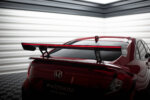 [Carbon] Maxton Carbon Spoiler With Internal Brackets Uprights + LED za Honda Civic SI Mk10