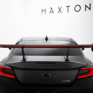 [Carbon] Maxton Carbon Spoiler With Internal Brackets Uprights + LED for Toyota GR86 / Subaru BRZ Mk2