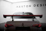 [Carbon] Maxton Carbon Spoiler With Internal Brackets Uprights + LED za Volkswagen Jetta GLI Mk7