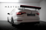 [Carbon] Maxton Carbon Spoiler With Internal Brackets Uprights + LED za Volkswagen Jetta GLI Mk7