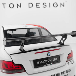 [Carbon] Maxton carbon spoiler with internal brackets V.1 for BMW 1 M E82
