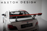[Carbon] Maxton carbon spoiler with internal brackets V.1 + LED for BMW 1 M E82