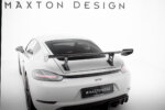 [Carbon] Maxton carbon spoiler with internal brackets V.1 for Porsche 718 Cayman 982c