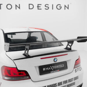 [Carbon] Maxton carbon spoiler with internal brackets V.2 for BMW 1 M E82