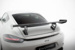 [Carbon] Maxton carbon spoiler with internal brackets V.2 for Porsche 718 Cayman 982c