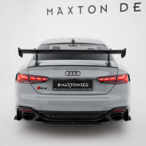 [Carbon] Maxton karbon spojler s gornjim swan montažnim sustavom za Audi A5 / A5 S-Line / S5 / RS5 Coupe F5 / F5 Facelift