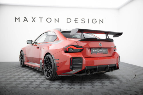 [Carbon] Maxton carbon spoiler with upper swan-neck mounting for BMW M2 G87