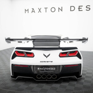 [Carbon] Maxton carbon spoiler with upper swan-neck mounting for Chevrolet Corvette Stingray / Grand Sport C7