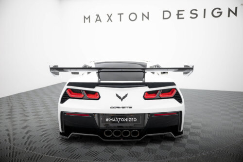 [Carbon] Maxton carbon spoiler with upper swan-neck mounting for Chevrolet Corvette Stingray / Grand Sport C7