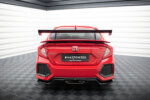 [Carbon] Maxton carbon spoiler with upper swan-neck mounting for Honda Civic SI Mk10