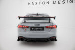 [Carbon] Maxton carbon spoiler with upper swan-neck mounting + LED for Audi A5 / A5 S-Line / S5 / RS5 Coupe F5 / F5 Facelift