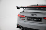[Carbon] Maxton carbon spoiler with upper swan-neck mounting + LED for Audi A5 / A5 S-Line / S5 / RS5 Coupe F5 / F5 Facelift