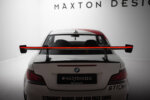 [Carbon] Maxton carbon spoiler with upper swan-neck mounting + LED for BMW 1 M E82