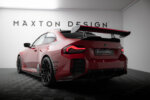 [Carbon] Maxton carbon spoiler with upper swan-neck mounting + LED for BMW M2 G87