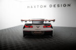 [Carbon] Maxton carbon spoiler with upper swan-neck mounting + LED for Chevrolet Corvette Stingray / Grand Sport C7