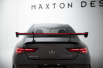 [Carbon] Maxton carbon spoiler with upper swan-neck mounting + LED for Mercedes-Benz CLA Coupe C118 / C118 Facelift