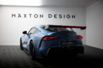 [Carbon] Maxton karbon spojler s gornjim swan montažnim sustavom + LED za Toyota Supra Mk5
