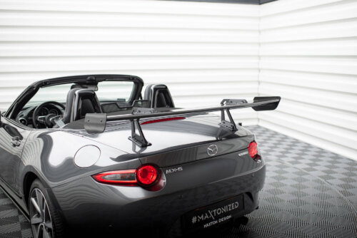 [Carbon] Maxton carbon spoiler with upper swan-neck mounting for Mazda MX-5 ND (Mk4)