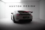 [Carbon] Maxton karbon spojler s gornjim swan montažnim sustavom V.2 + LED za Porsche 718 Cayman 982c