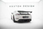 [Carbon] Maxton carbon spoiler with upper swan-neck mounting V.2 for Porsche 718 Cayman 982c