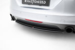 Maxton Central Rear Splitter for Audi TT S-Line 8J Facelift