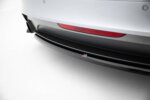 Maxton Central Rear Splitter for Audi TT S-Line 8J Facelift