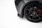 Maxton središnji stražnji splitter (s vertikalnim šipkama) za Chevrolet Corvette Z06 C7