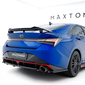 Maxton osrednji rear splitter (with vertical bars) for Hyundai Elantra N Mk7