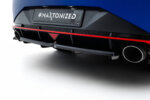 Maxton osrednji rear splitter (with vertical bars) for Hyundai Elantra N Mk7