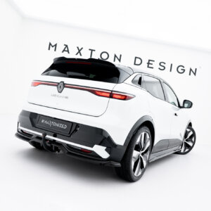 Maxton središnji stražnji splitter (s vertikalnim šipkama) za Renault Megane E-Tech Electric Mk1