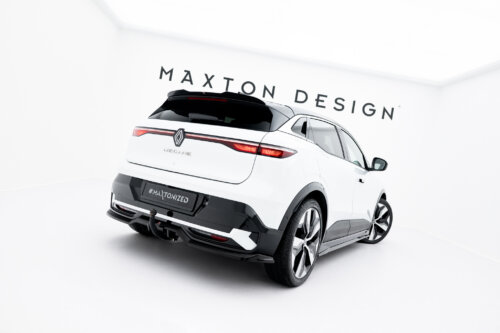 Maxton središnji stražnji splitter (s vertikalnim šipkama) za Renault Megane E-Tech Electric Mk1