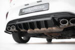 Maxton osrednji rear splitter (with vertical bars) for Volkswagen T-Roc R Mk1