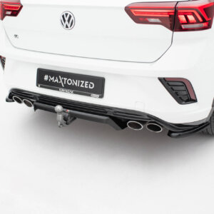 Maxton osrednji rear splitter (with vertical bars) for Volkswagen T-Roc R Mk1