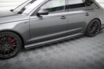 Maxton side skirt diffusers for Audi S6 / A6 S-Line / A6 C7 FL
