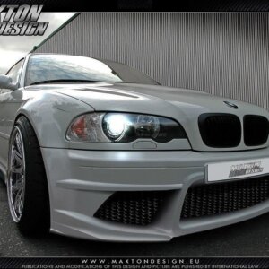 Maxton front bumper for BMW 3 E46 - 4 Door Saloon < Generation V >