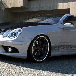 Maxton Front Bumper Mercedes CLK W209 AMG Look