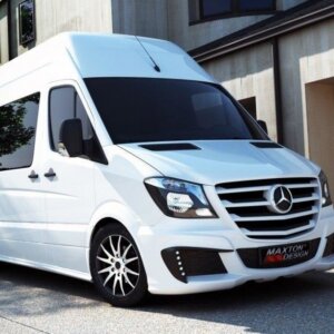 Maxton Front Bumper Mercedes Sprinter 2013-UP Without LED