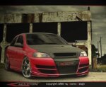 Maxton front bumper < Inferno > for Opel Astra G