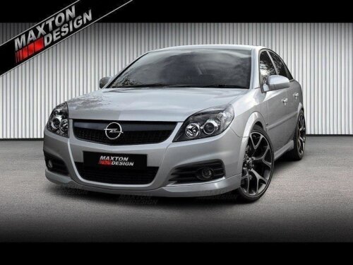 Maxton front splitter for Opel Vectra C < OPC Line > (facelift version)