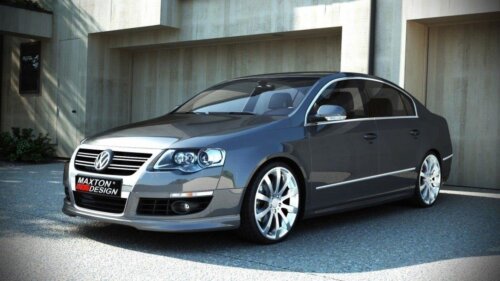 Maxton front splitter for VW Passat B6 (R-Line Look)