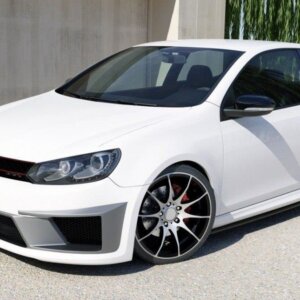 Maxton Front Bumper VW Golf VI (R400 Look)