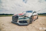 Maxton FRONT RACING SPLITTER AUDI A6 C7 S-LINE (2 splitters = 1 set)