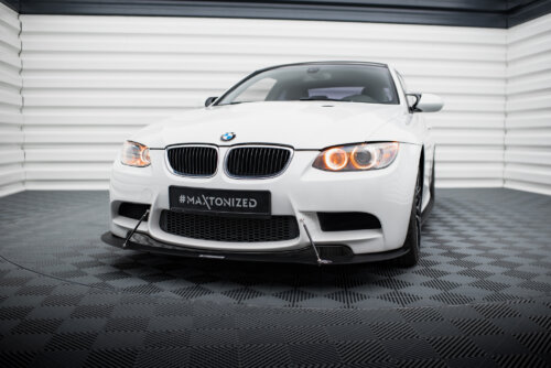 Maxton front racing splitter for BMW M3 E92 / E93 (Preface Model)