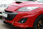 Maxton front racing splitter for Mazda 3 Mk2 MPS